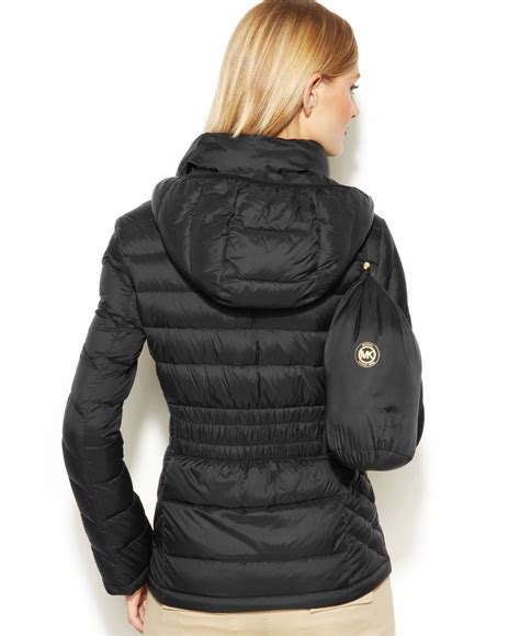 michael kors lightweight jacket women& 39|Michael Kors lightweight puffer jacket.